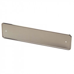 AutoStyle Porte-plaque Inox...
