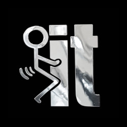 Avisa Nickel Sticker 'IT' -...