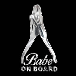 Avisa Nickel Sticker 'BABE...
