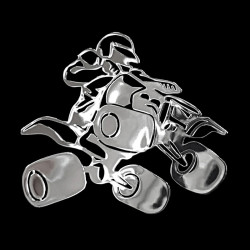 Avisa Nickel Sticker 'Quad'...