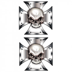 Avisa Sticker set Skull in...