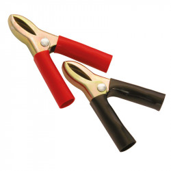 Jump lead crocodile clips...