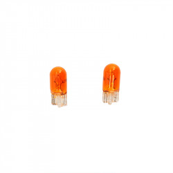 T-10 12V/5W Bulbs 12V Amber...