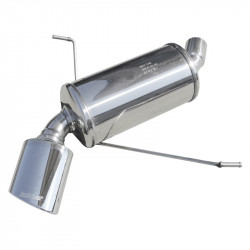 100% RVS Sportuitlaat...