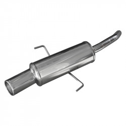 100% RVS Sportuitlaat...