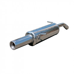 100% RVS Sportuitlaat...