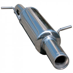 100% RVS Sportuitlaat...