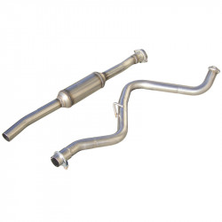 100% Inox Mid silencer...