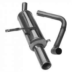 100% Edelstahl Sportauspuff...