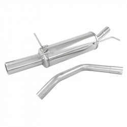 100% RVS Sportuitlaat...