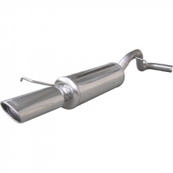 100% RVS Sportuitlaat...