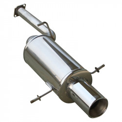 100% RVS Sportuitlaat...