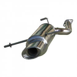 100% RVS Sportuitlaat...