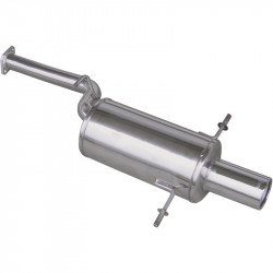 100% RVS Sportuitlaat...