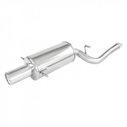 100% RVS Sportuitlaat...