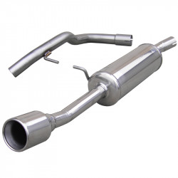 100% RVS Sportuitlaat...