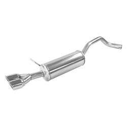 100% RVS Sportuitlaat...