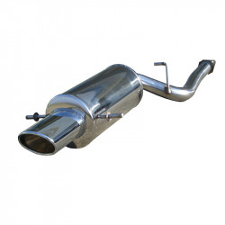 100% RVS Sportuitlaat...