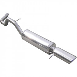 100% RVS Sportuitlaat...