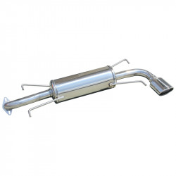 100% RVS Sportuitlaat...