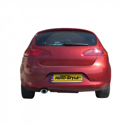 100% RVS Sportuitlaat...