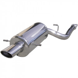 100% RVS Sportuitlaat...