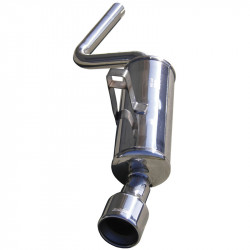 100% RVS Sportuitlaat...