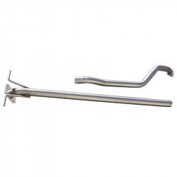 100% RVS Middenpijp passend...