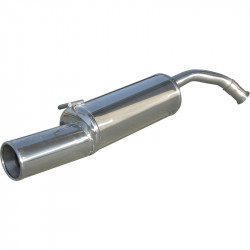 100% RVS Sportuitlaat...