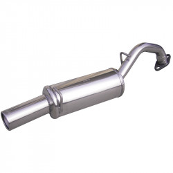 100% RVS Sportuitlaat...