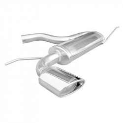 100% RVS Sportuitlaat...