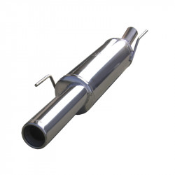 100% RVS Sportuitlaat...