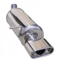 100% RVS Sportuitlaat...