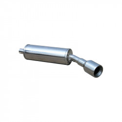 100% RVS Sportuitlaat...