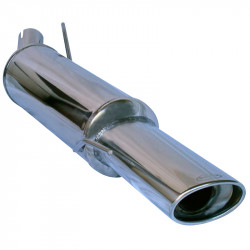 100% RVS Sportuitlaat...