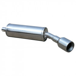 100% RVS Sportuitlaat...