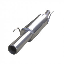 100% RVS Sportuitlaat...