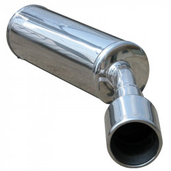 100% RVS Sportuitlaat...