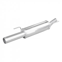 100% RVS Sportuitlaat...