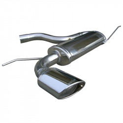 100% RVS Sportuitlaat...