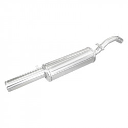 100% RVS Sportuitlaat...