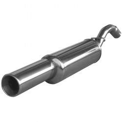 100% RVS Sportuitlaat...