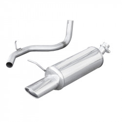 100% RVS Sportuitlaat...