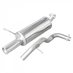 100% RVS Sportuitlaat...