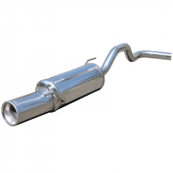 100% RVS Sportuitlaat...