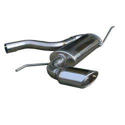 100% RVS Sportuitlaat...