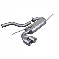 100% RVS Sportuitlaat...