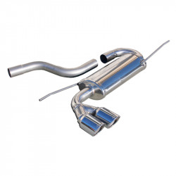 100% RVS Sportuitlaat...