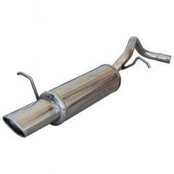 100% RVS Sportuitlaat...