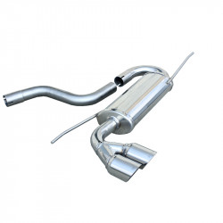 100% RVS Sportuitlaat...